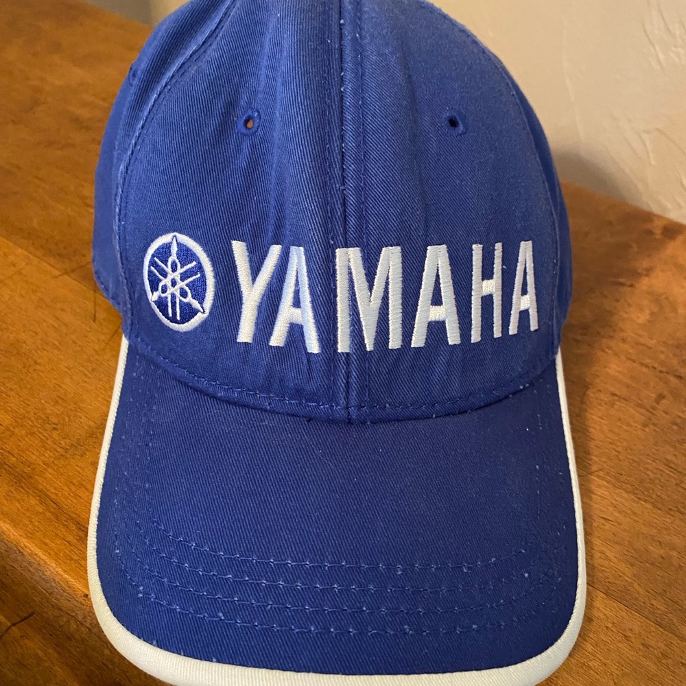 Yamaha Outboards Royal Blue Cap with White Logo OS Adjustable 100% Cotton